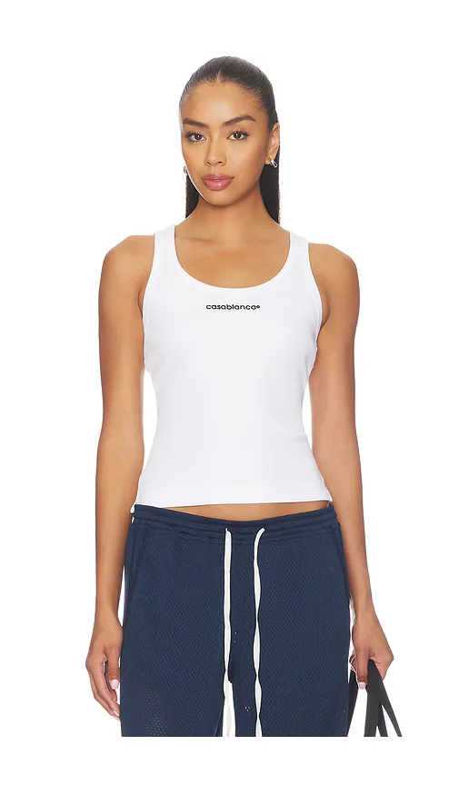 Ribbed Tank Top by Casablanca