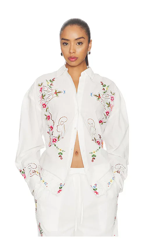 Jayme Embroidered Shirt by Essentiel Antwerp