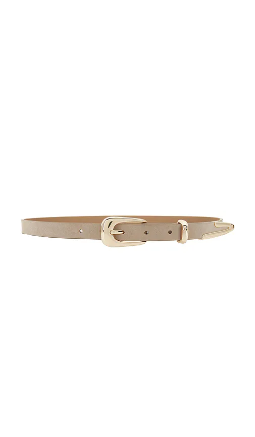 Liquid Metal Western Belt by Ettika