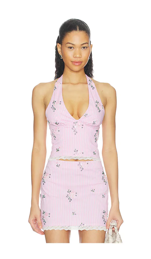 Anais Halter Top by MAJORELLE