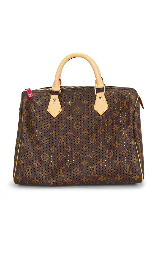 Louis Vuitton Monogram Perforated Speedy 30 Handbag by FWRD Renew
