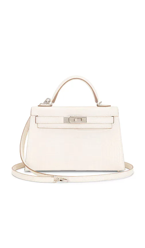 Hermes Matte Alligator Kelly 20 Sellier Handbag by FWRD Renew