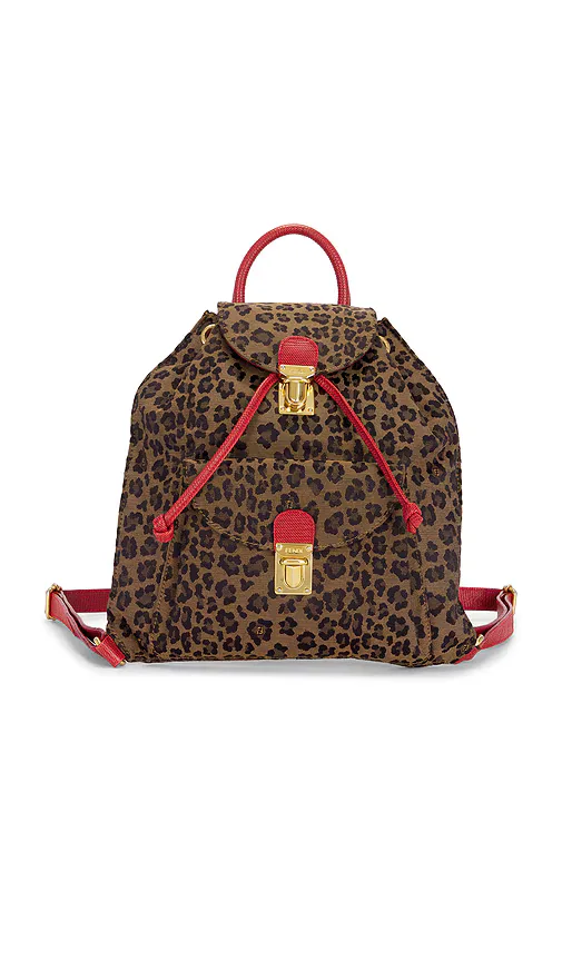 Fendi Leopard Backpack by FWRD Renew