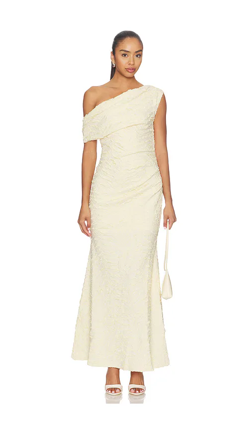 Fay One Shoulder Maxi Dress by Curaae by Elliatt