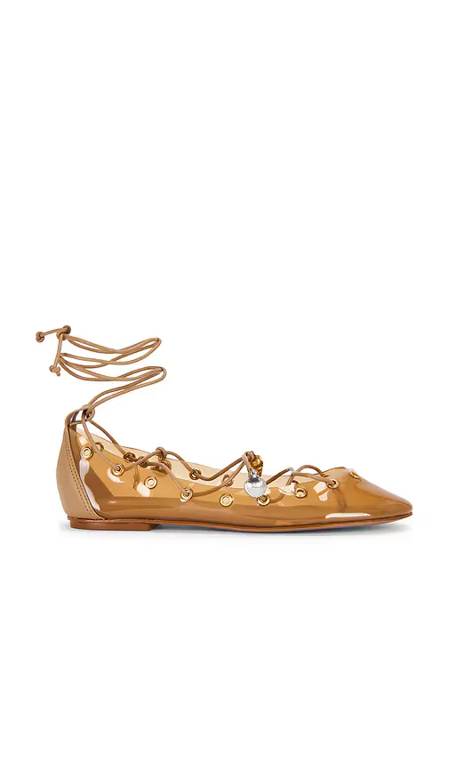 Sea Lace Up Jelly Ballerina Flat by FARM Rio