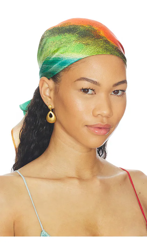 Formentera Silk Head Scarf