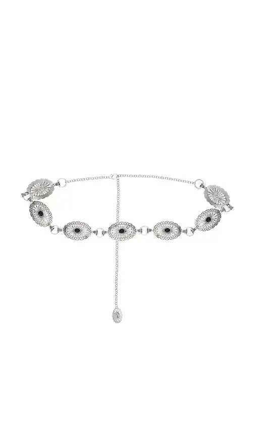 Ren Belt in Metallic Silver by Lovers and Friends