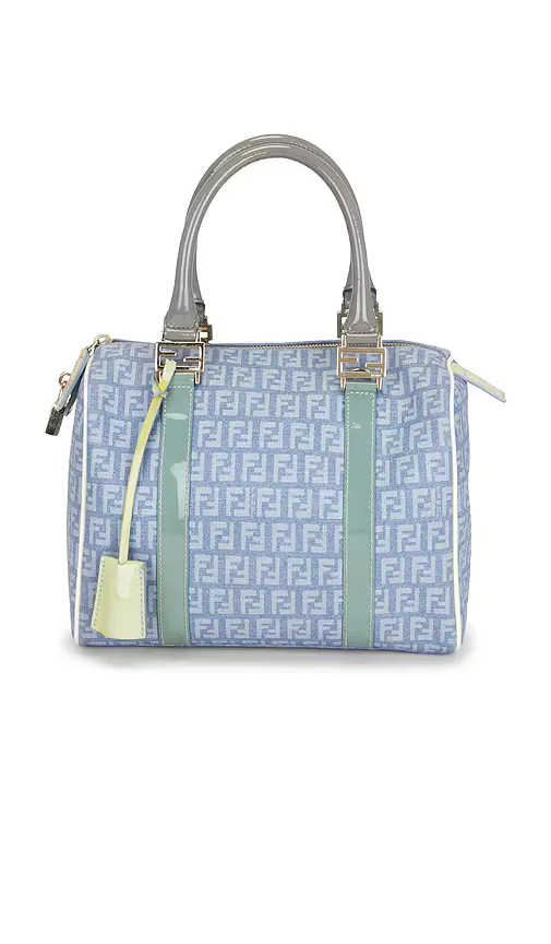 Fendi Zucchino Boston Bag by FWRD Renew