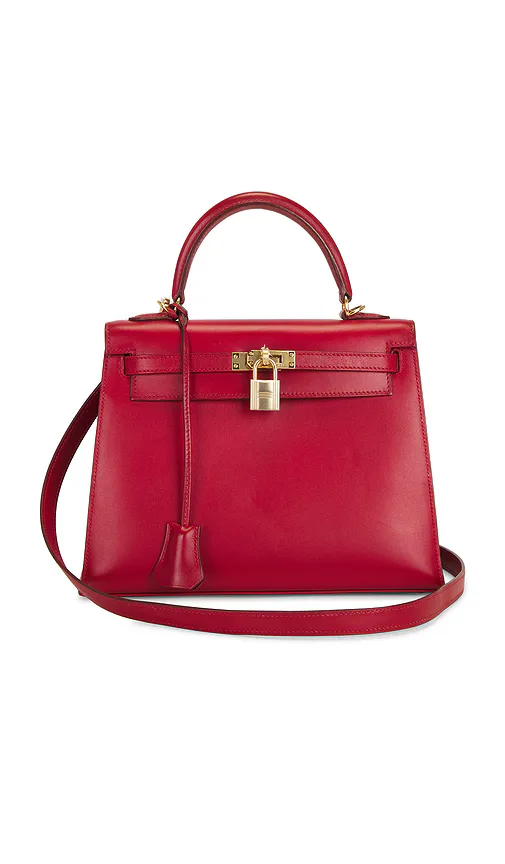 Hermes Box Kelly 25 Handbag by FWRD Renew