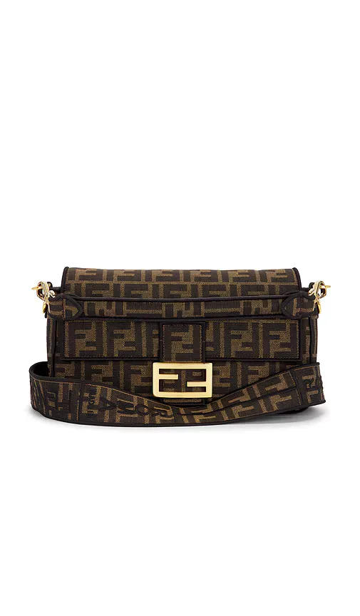 Fendi FF 1974 Baguette Zucca Brown WSS by FWRD Renew