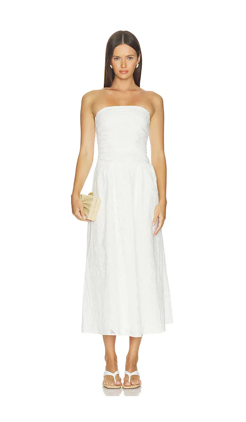 Wilda Eyelet Dress by Elodie the Label