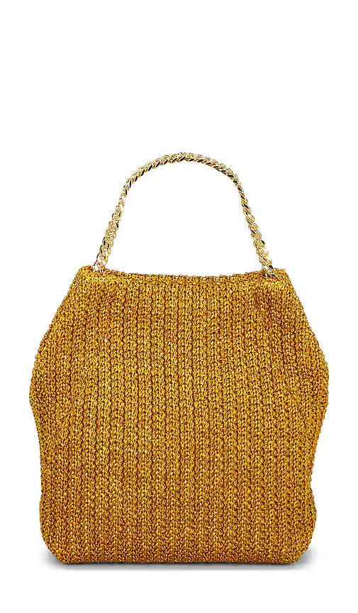 Small Raffia Slouch Bag by Veronica Beard