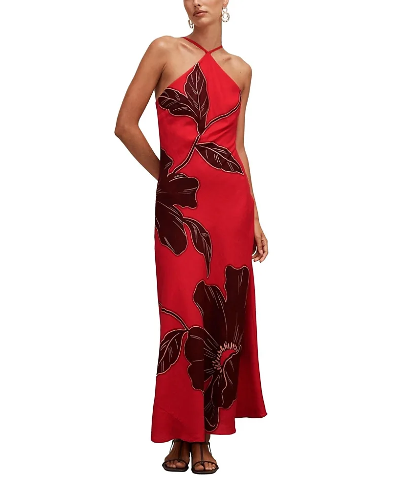 Nova Arrow Neck Maxi Dress by Ever New