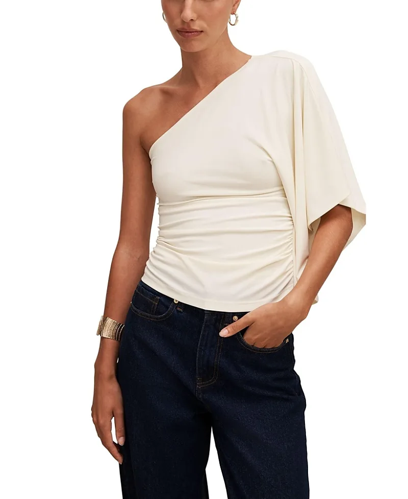 One Shoulder Cape Top by Ever New