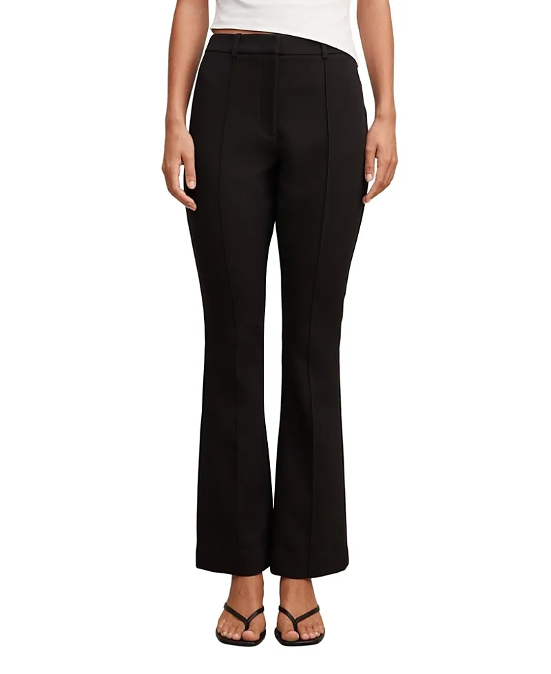 Melanie Pintuck Flared Leg Pants by Ever New