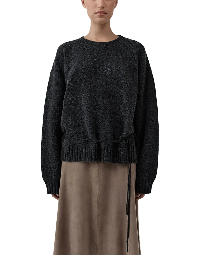Crewneck Wool Sweater by St. Agni