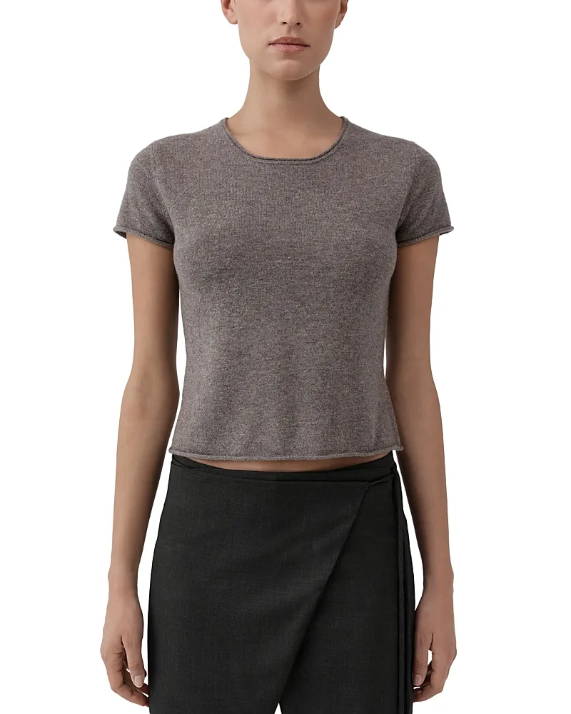 Wool Cashmere Crewneck Sweater by St. Agni