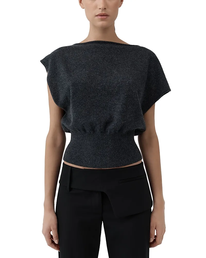 Cashmere Asymmetric Top by St. Agni