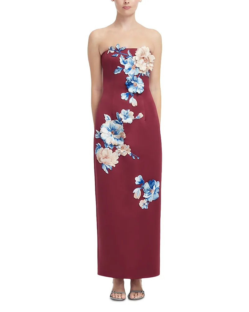 Rayna Embroidered Maxi Dress by Leo Lin