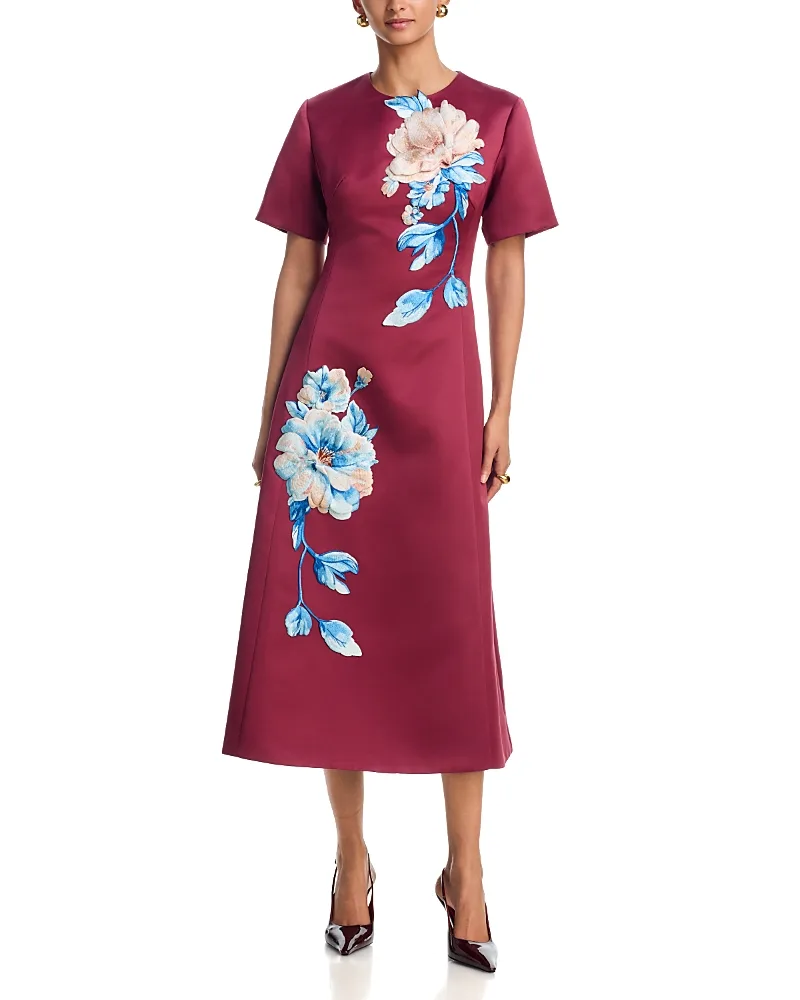 Caroline Midi Dress by Leo Lin