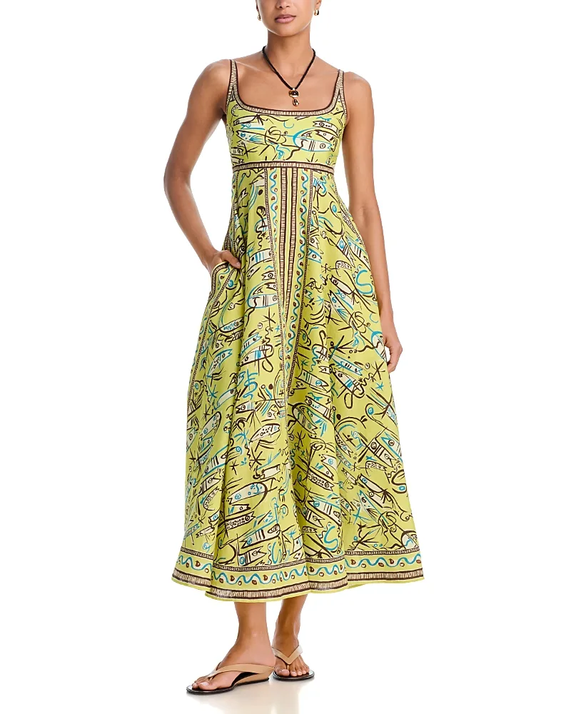 Fish Sticks Sundress by Alemais