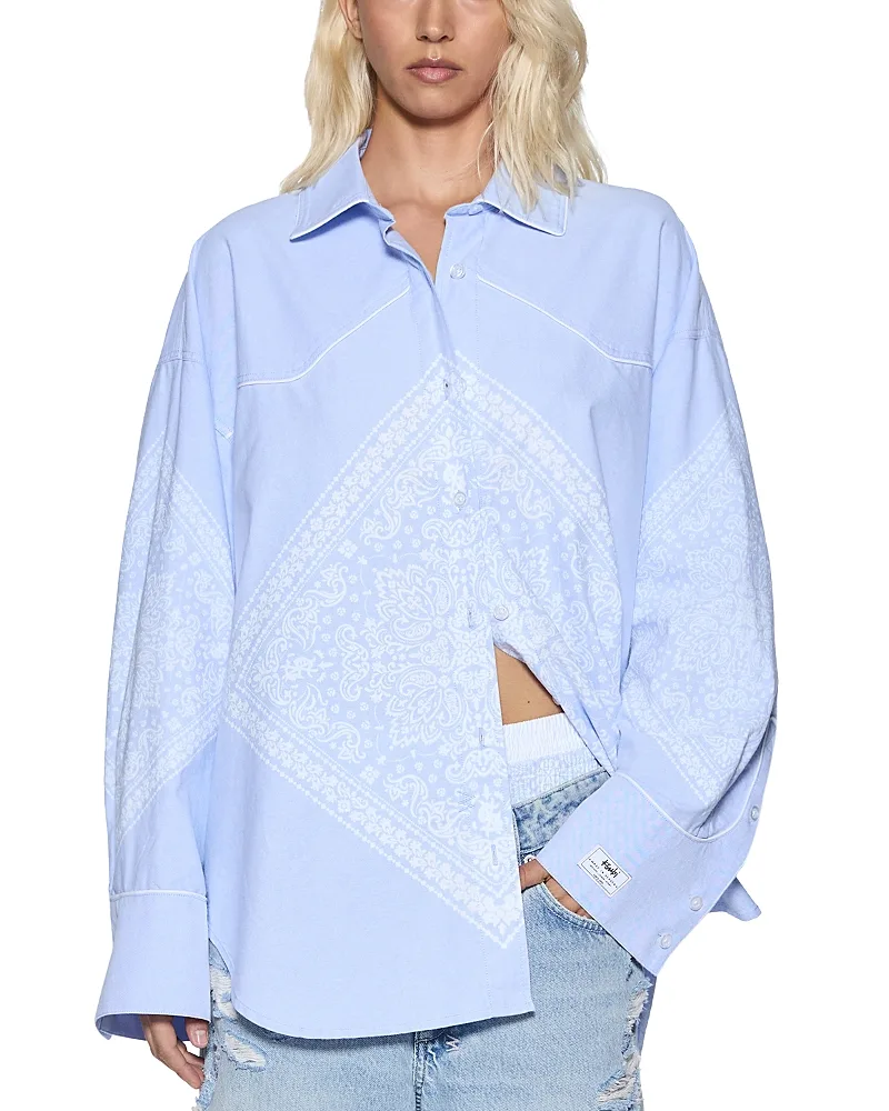 Astra Bandana Long Sleeve Shirt by Ksubi