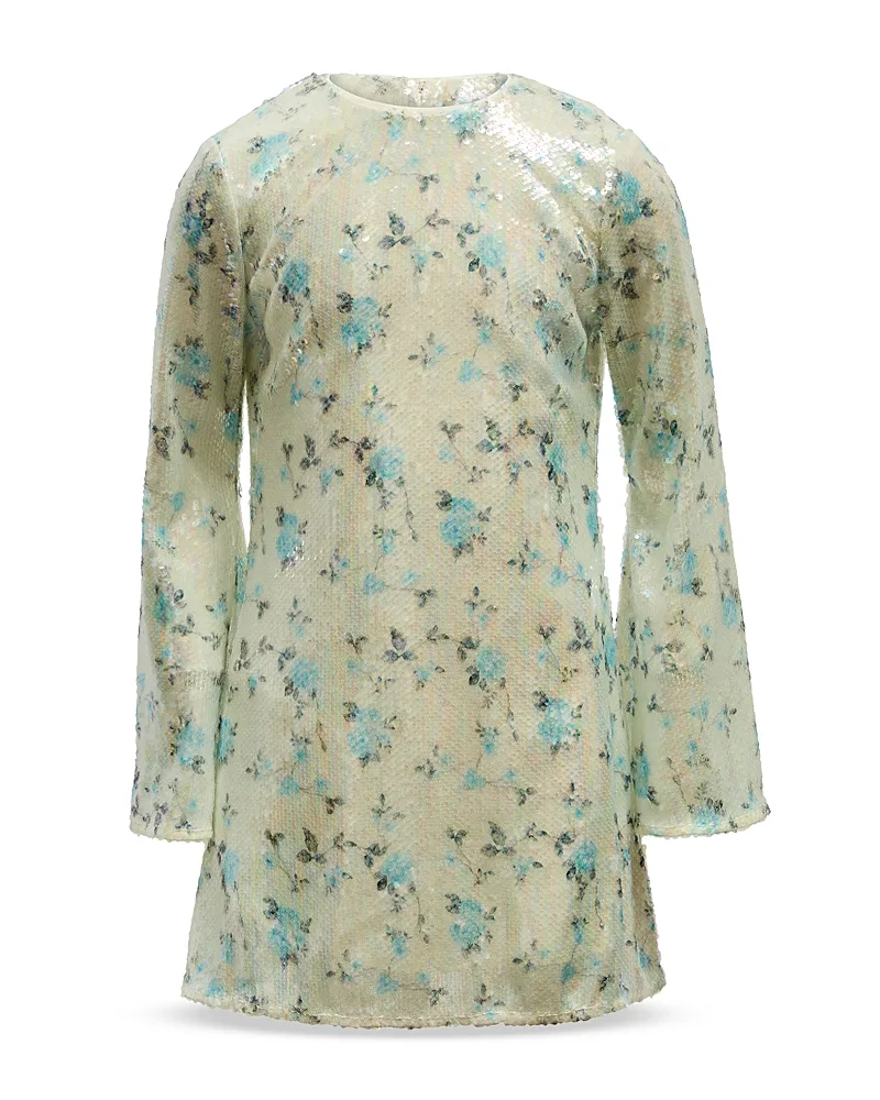 Marta Sequin Floral Mini Dress by Bardot Junior