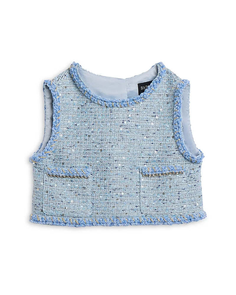 Jayde Boucle Top & Skirt Set by Bardot