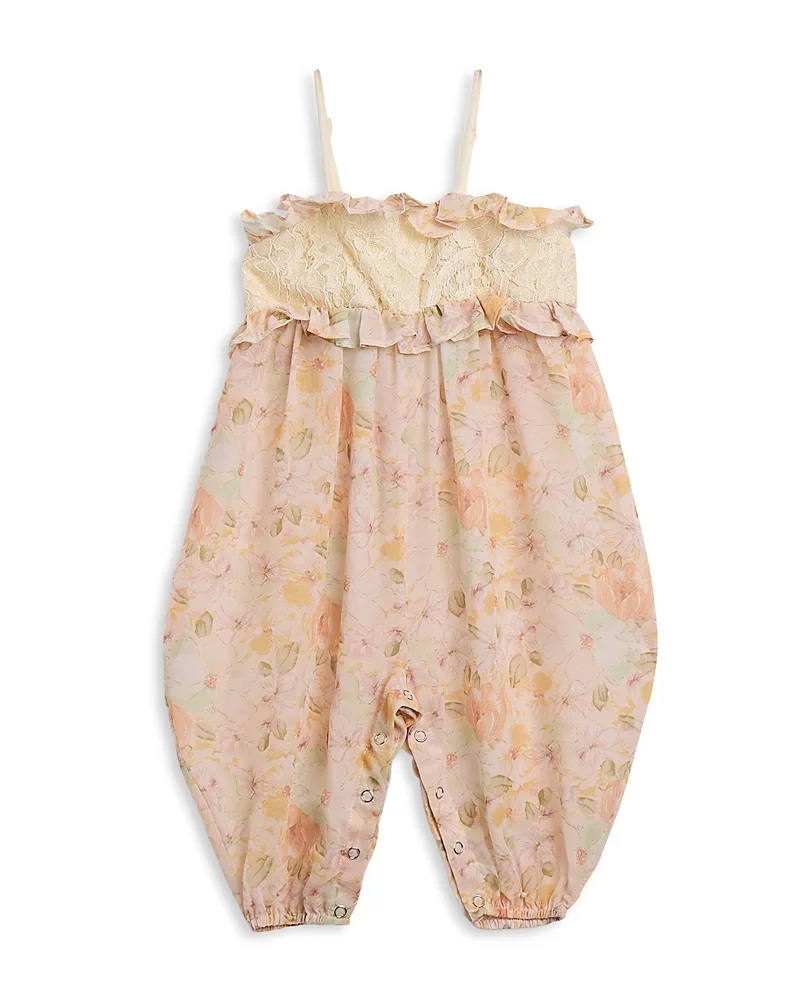 Anna Floral Romper by Bardot