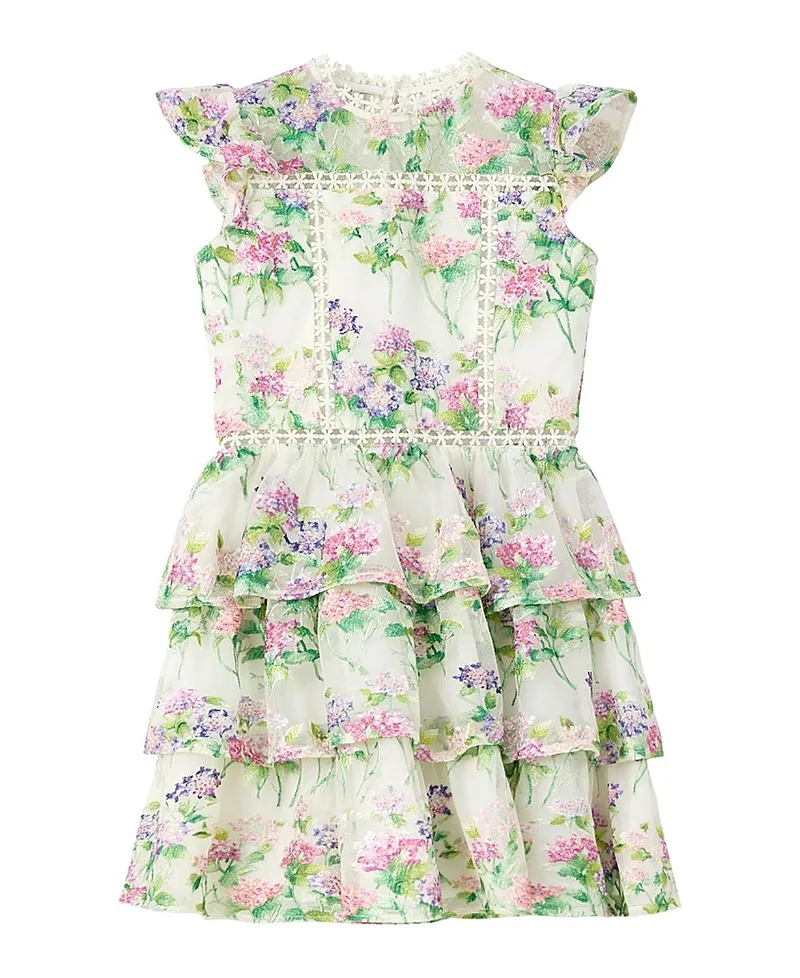 Clementine Embroidered Mini Dress by Marlo Kids