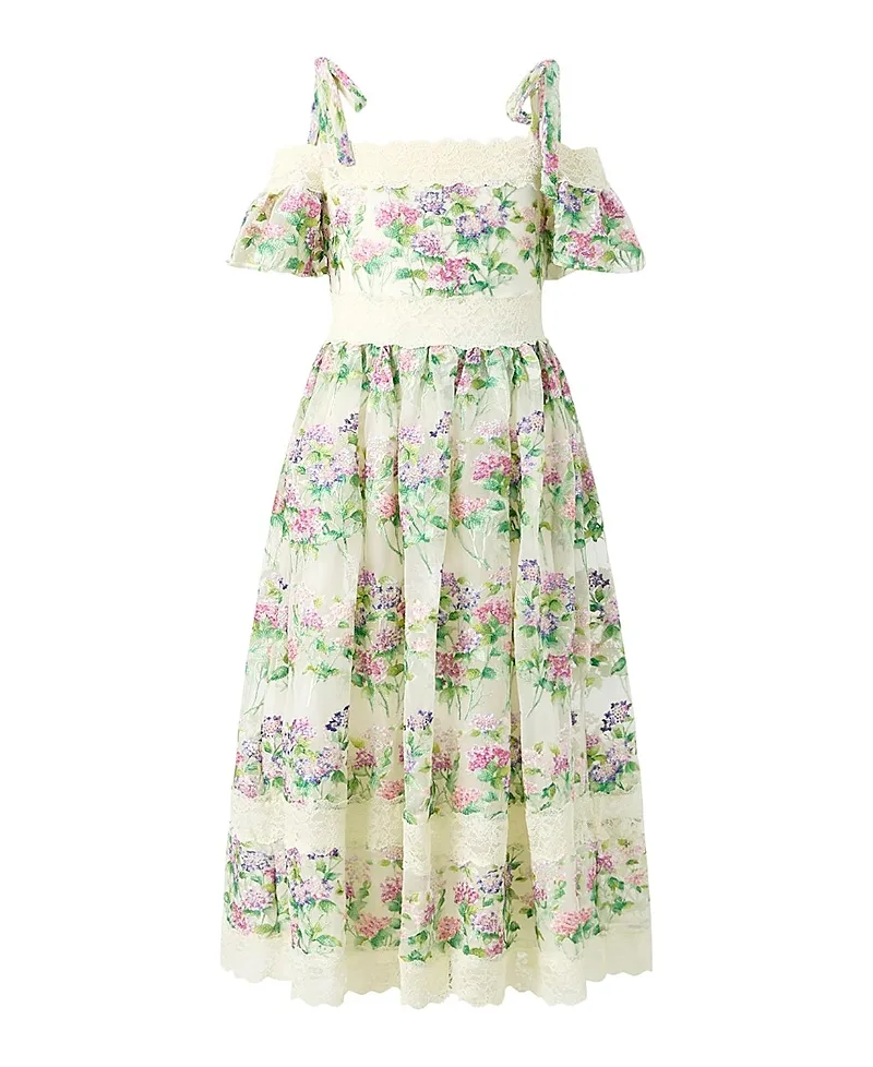 Clementine Embroidered Maxi Dress by Marlo Kids