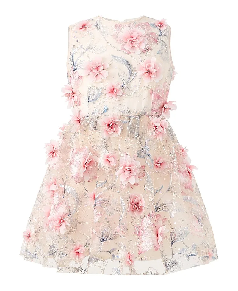 Rosalia Embroidered Mini Dress by Marlo Kids