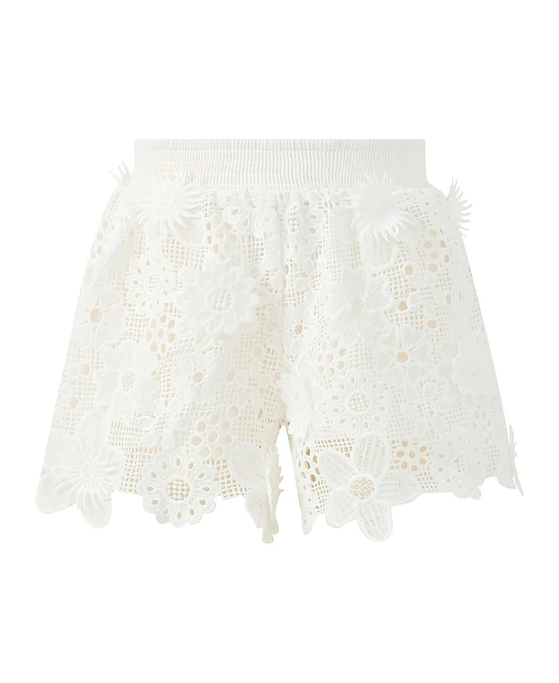Lucinda Embroidered Shorts by Marlo Kids