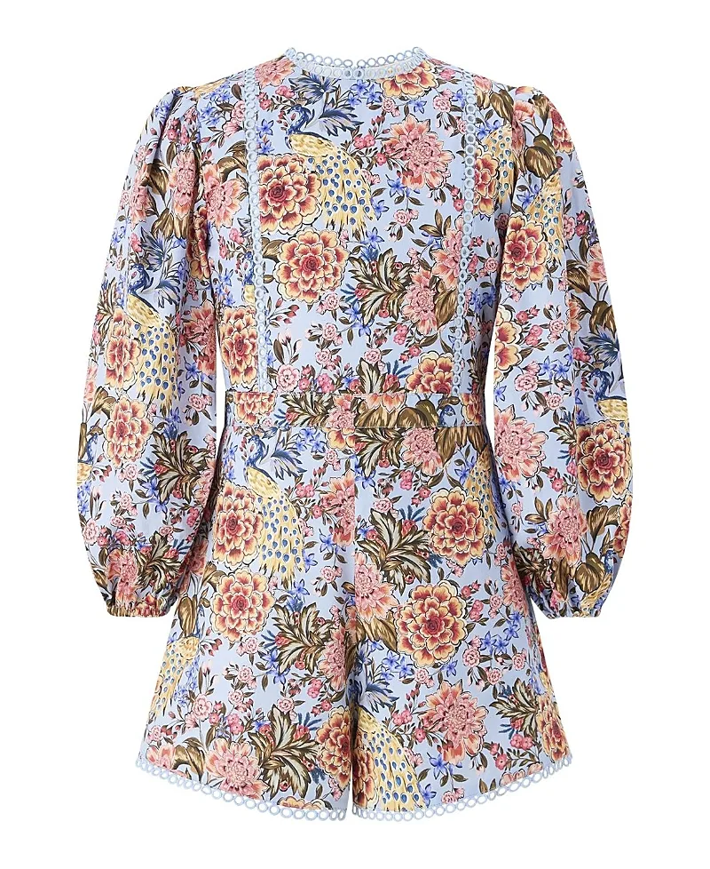 Iliana Sleeve Cotton Romper by Marlo Kids