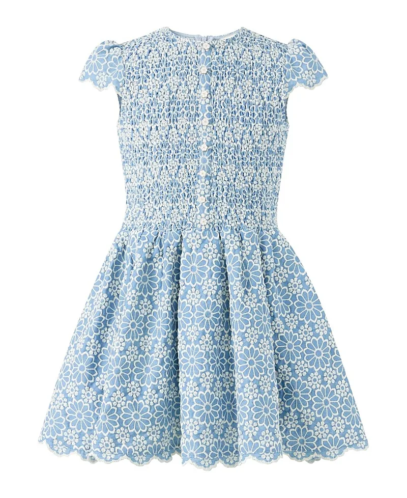 Kara Embroidered Mini Dress by Marlo Kids
