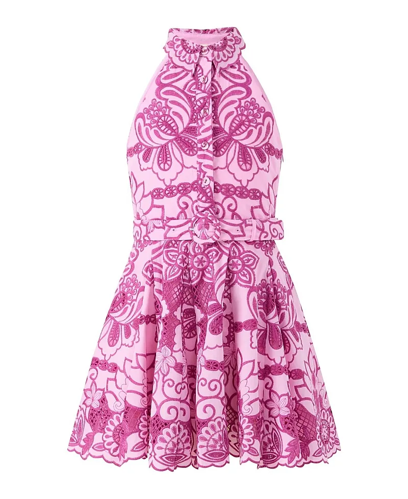 Alora Embroidered Mini Dress by Marlo Kids