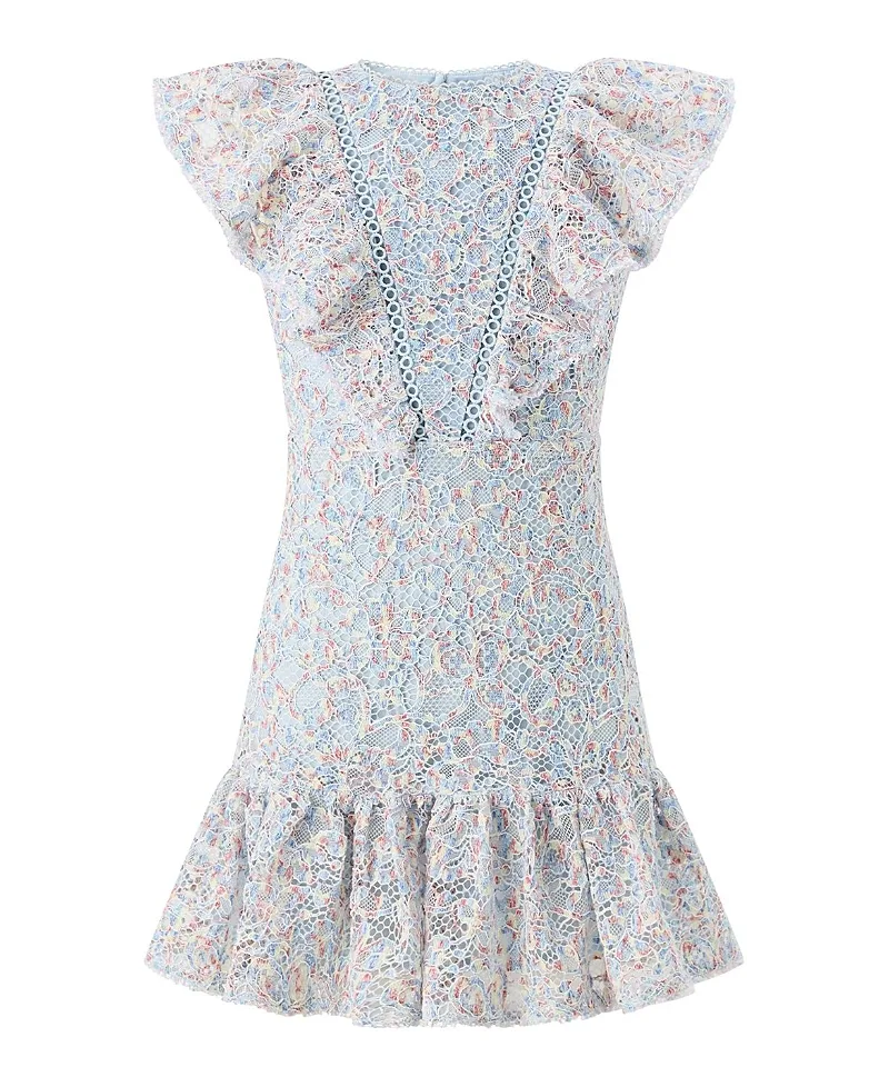 Ryleigh Embroidered Mini Dress by Marlo Kids