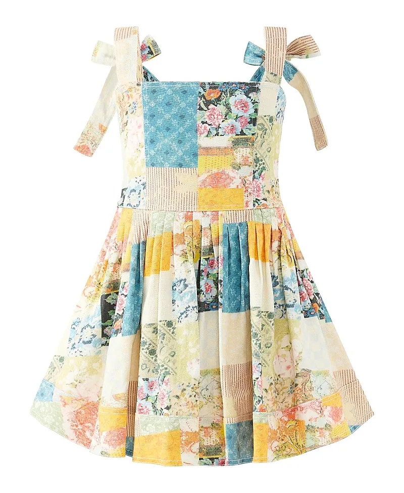 Daniella Denim Mini Dress by Marlo Kids