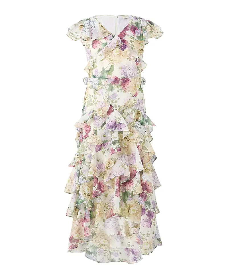 Seraphina Frill Maxi Dress by Marlo Kids