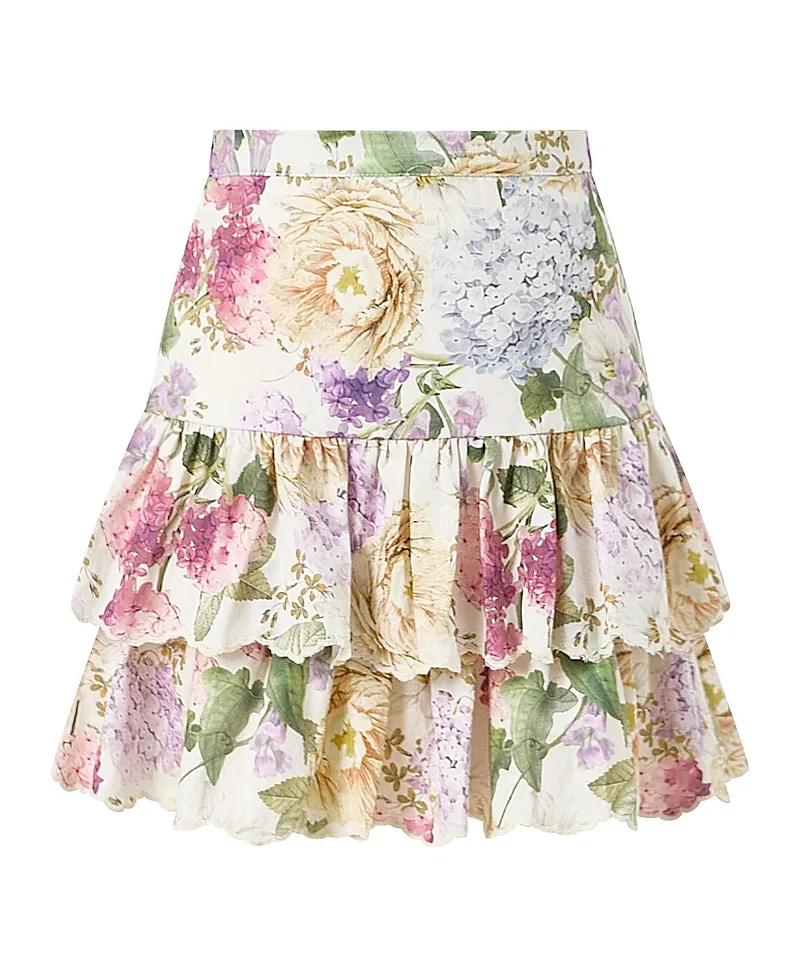 Seraphina Cotton Mini Skirt by Marlo Kids