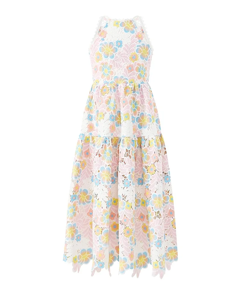 Diana Embroidered Maxi Dress by Marlo Kids