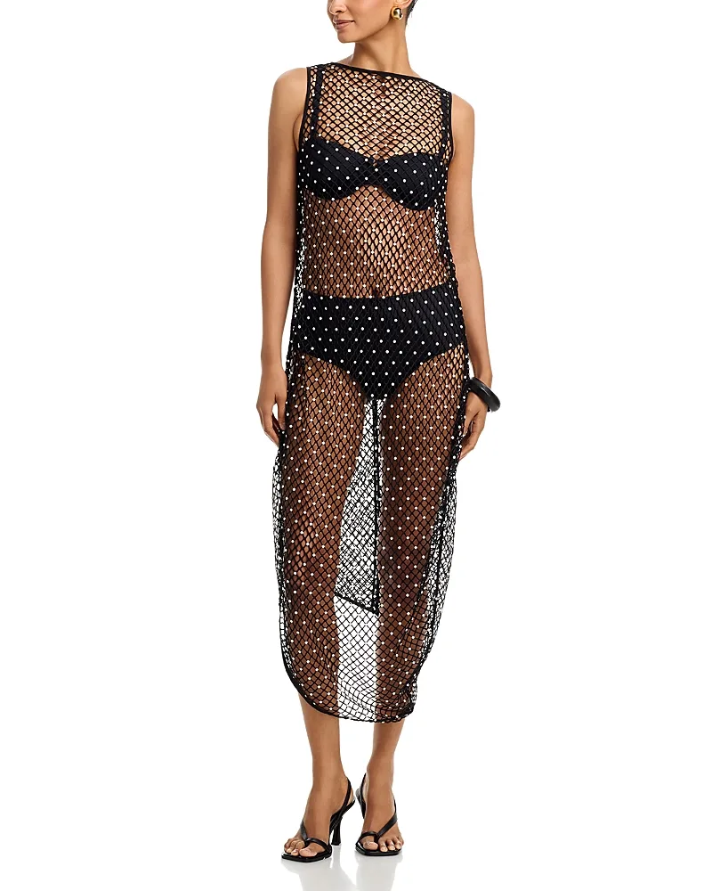 Asymmetric Pearl Dress by Paris Georgia