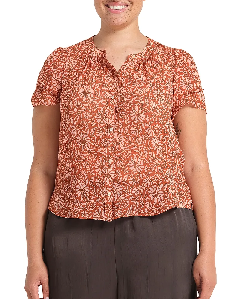 Bellavie Button Front Top by Estelle Plus