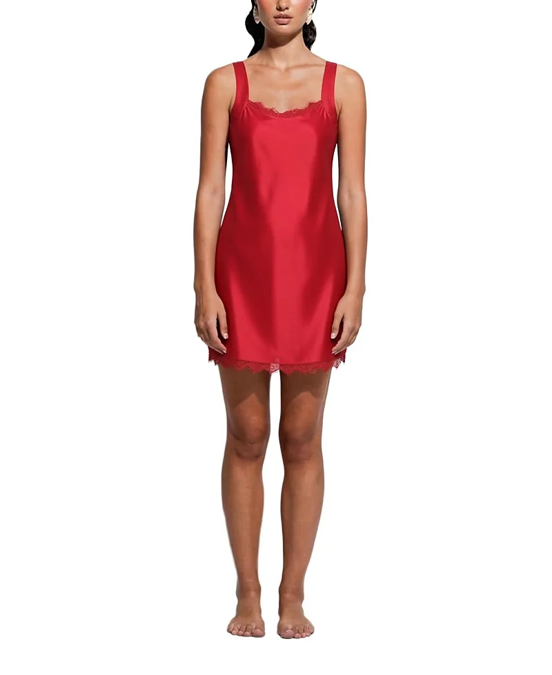 Aurora Silk Chemise by Ginia