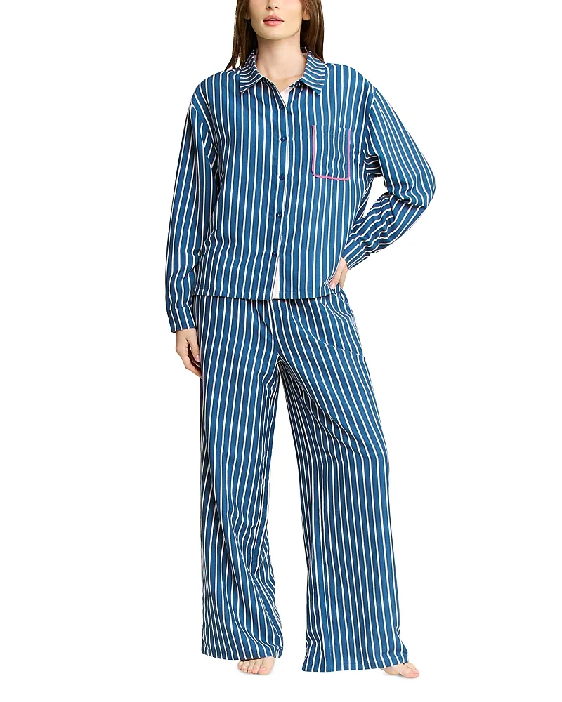 Brunch Date Long Sleeve Pajama Set by Honeydew