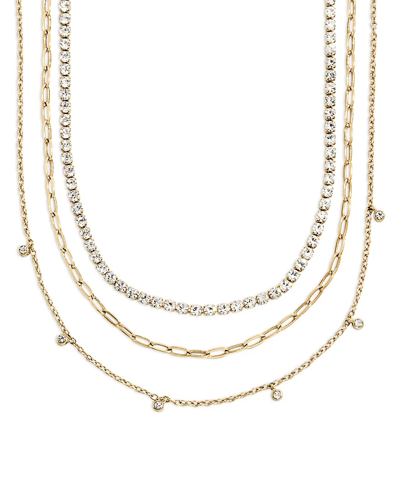Tate Mixed Chain Necklaces, Set of 3 by Baublebar