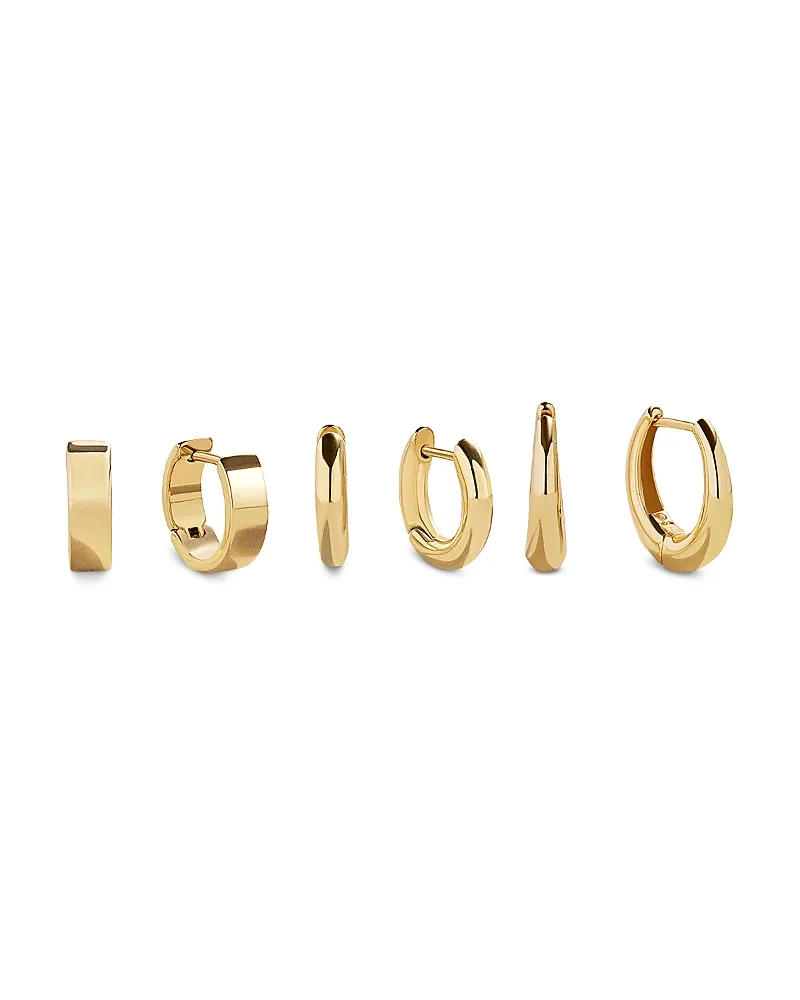 Maris Hoop Earrings, Set of 3