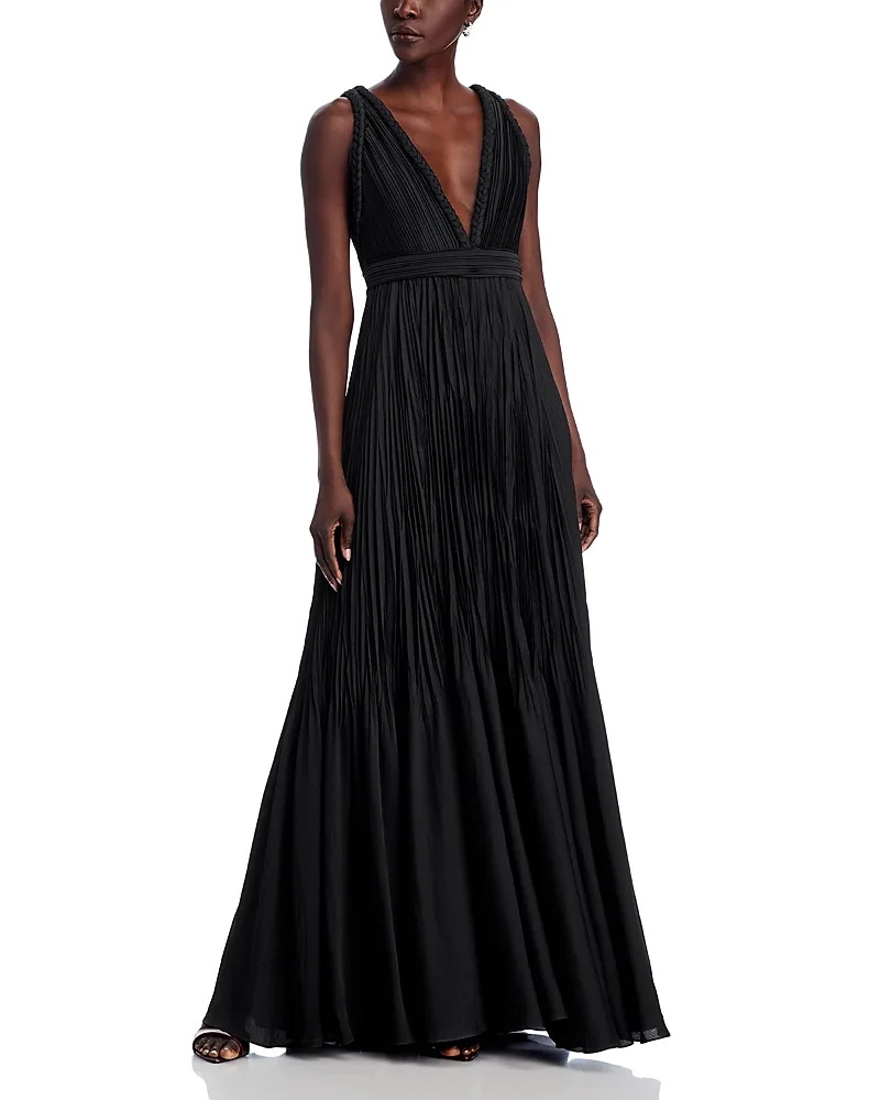 Hazel Pleated Dress by Ungaro