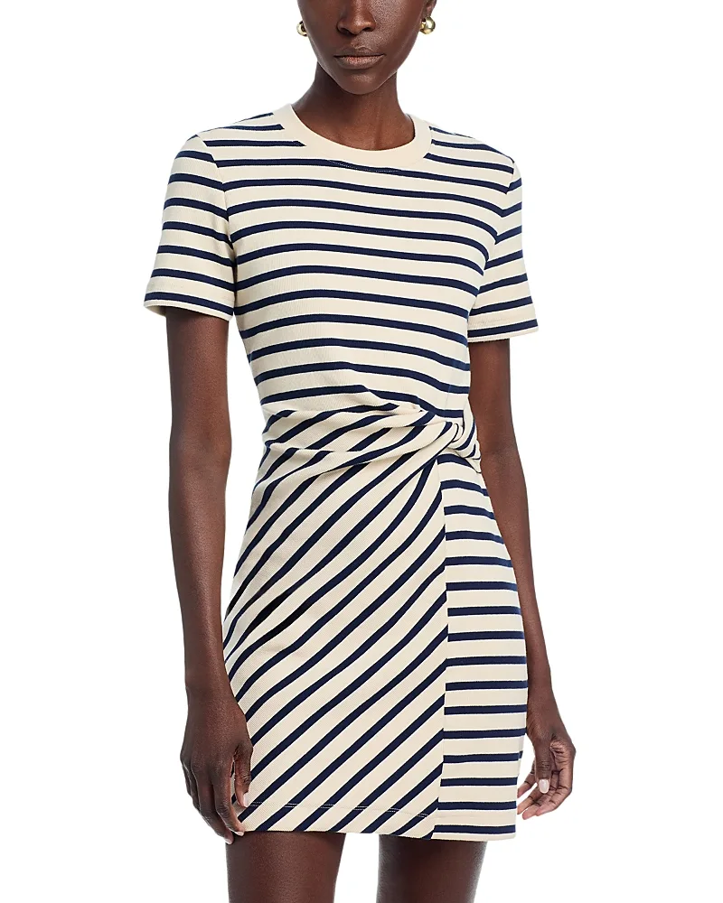 Short Sleeve Short Cody Dress by Tanya Taylor
