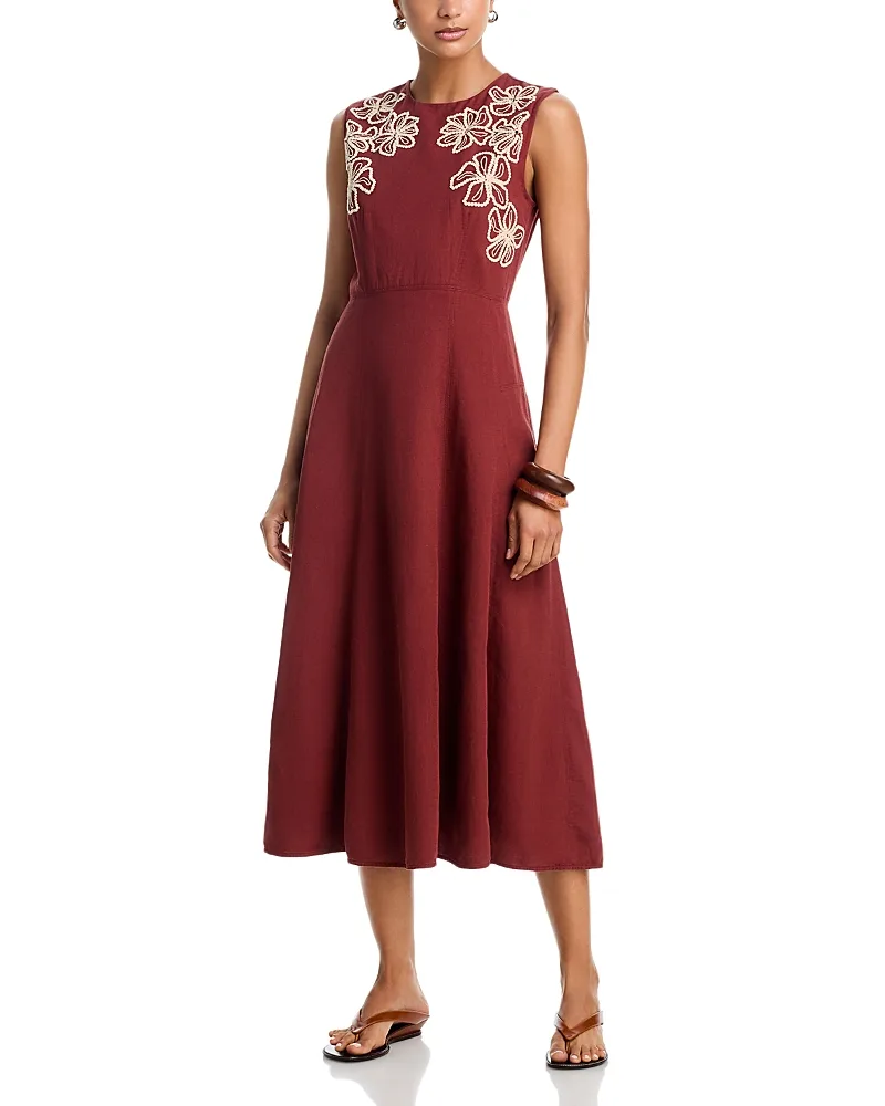 Sloane Midi Dress by Tanya Taylor